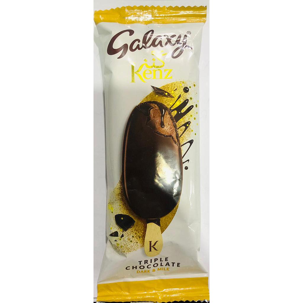 Galaxy Kenz Triple Chocolate Dark&amp;Milk Ice Cream Stick 80ml