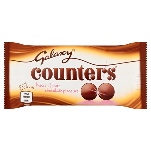 Galaxy Counters Chocolate 35gm