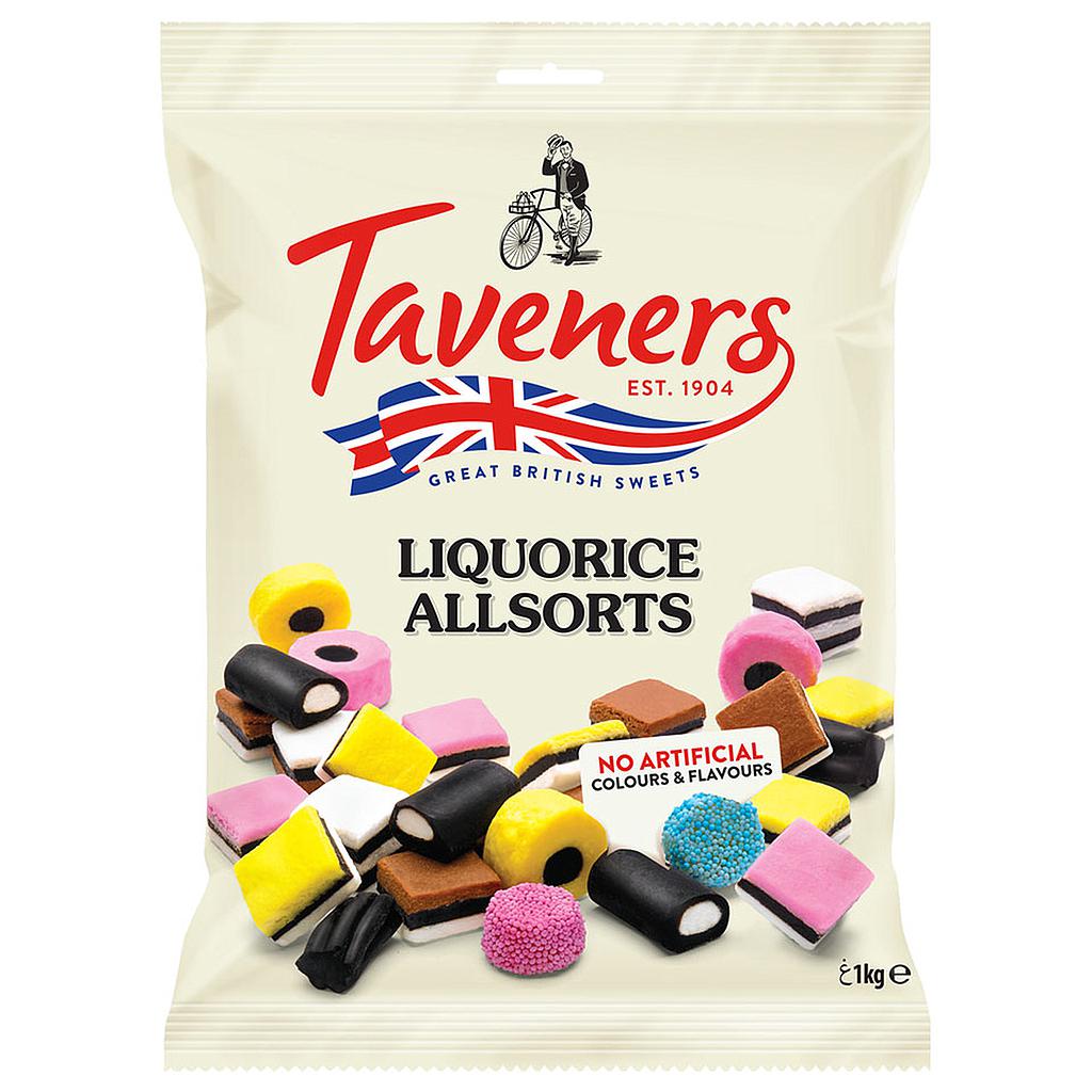 Taveners Liquorice Allsorts Jelly 165gm