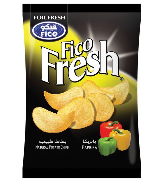 Fico Fresh Paprika Potato Chips 80gm