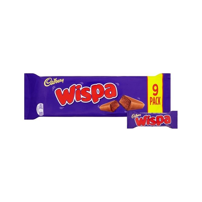 Cadbury Wispa Chocolate 9x23.7gm