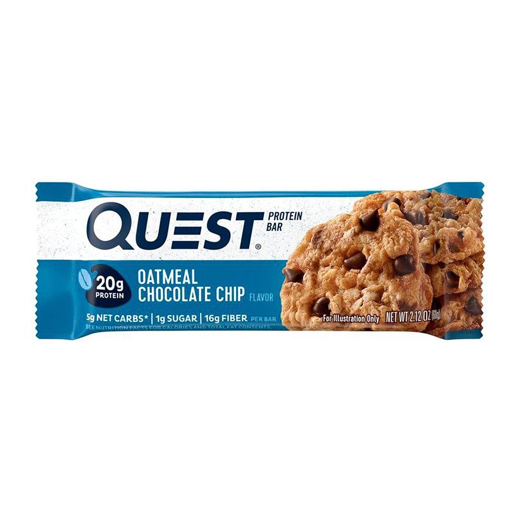 Quest Protein Bar Oat Meal Chocolate Chip 60gm