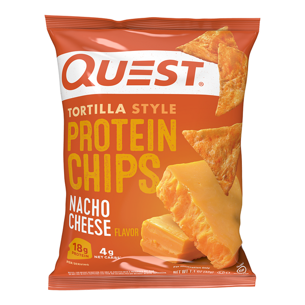 Quest Protein Tortilla Chips Nacho Cheese Flavor 32gm