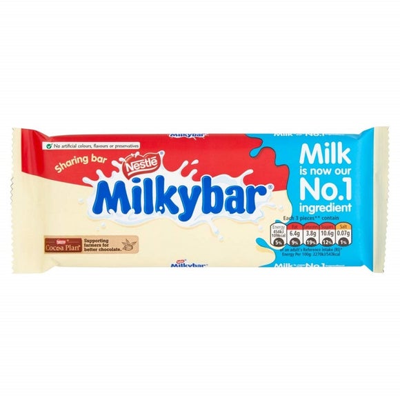 شوكولاتة نستله ميلكي بار بلوك  90 جم

