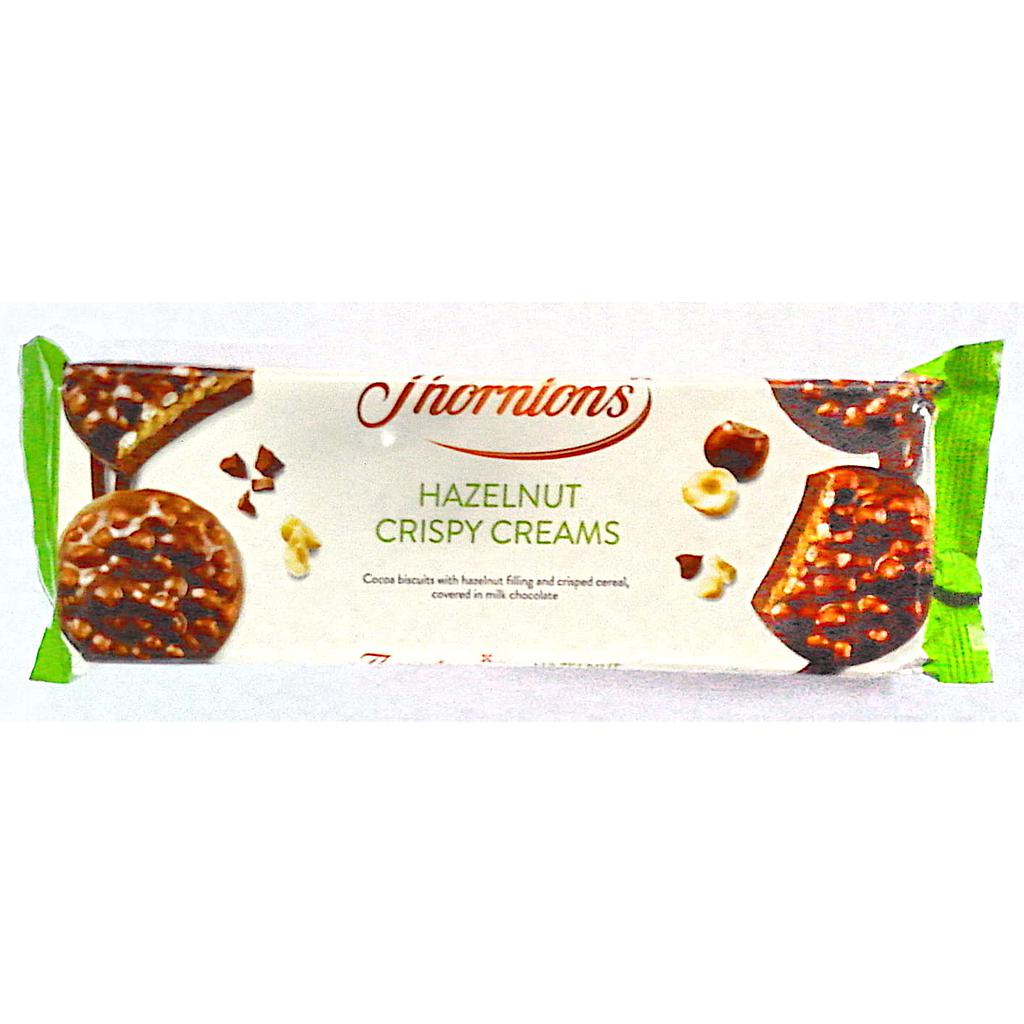 Thorntons Hazelnut Crispy Creams Chocolate 128gm