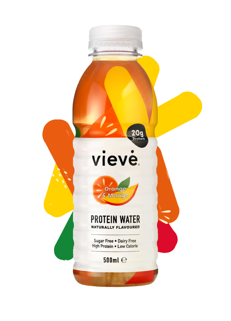 Vieve Protein Water Orange &amp; Mango Flavor 500ml
