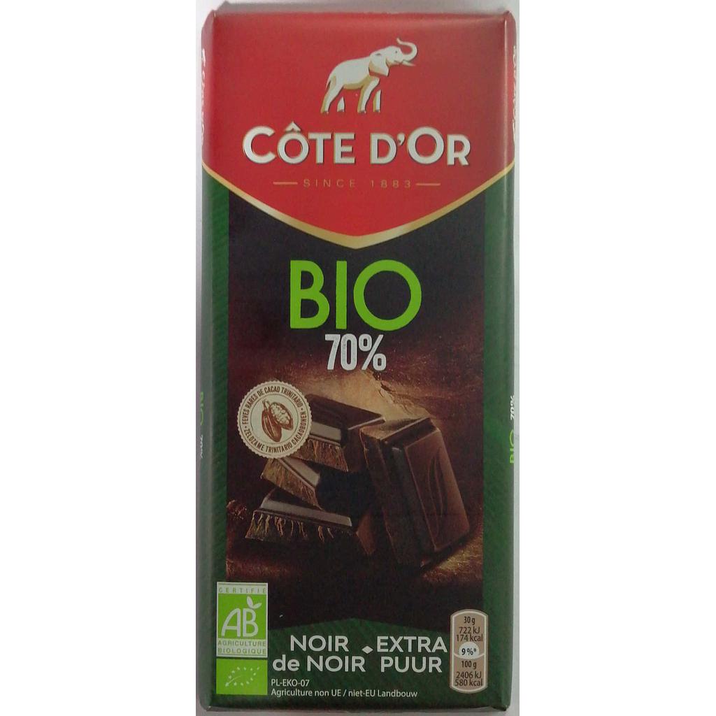 Cote D'Or Bio 70% Extra Noir Chocolate 150gm