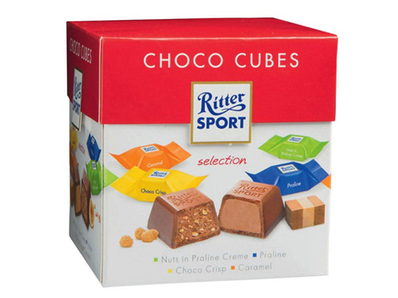 Ritter Sport Chocolate Mix Choco Cubes 176gm