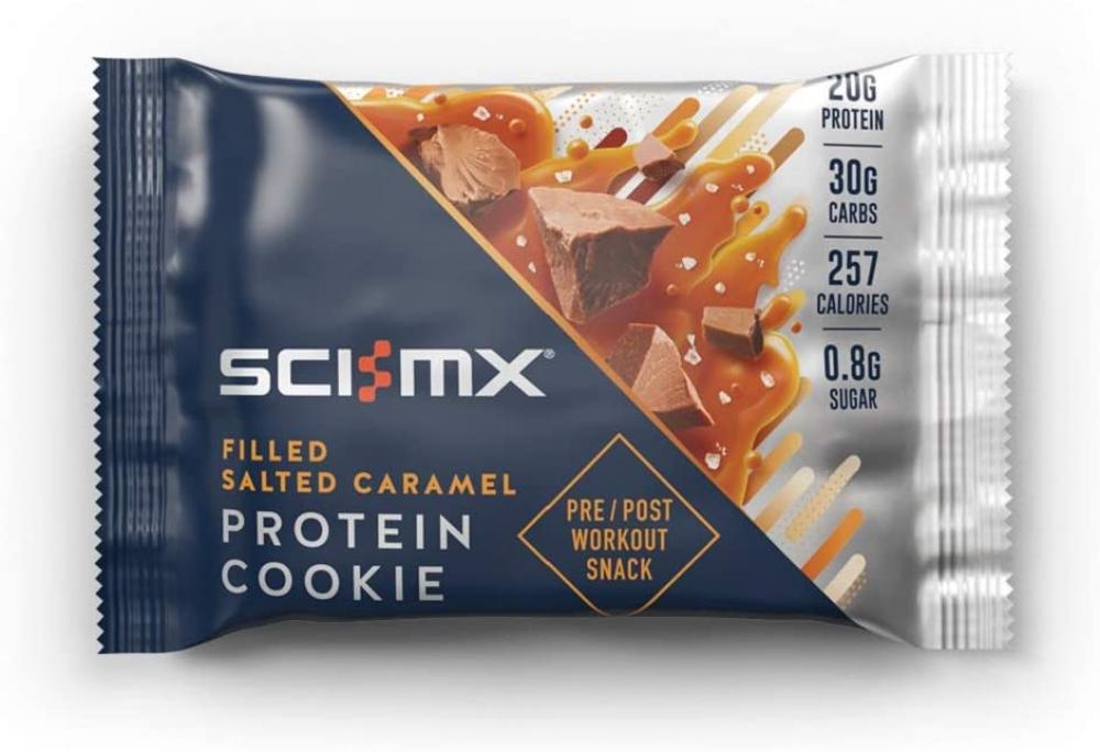 SCI-MX Filled Salted Caramel Protein Cookie 75g