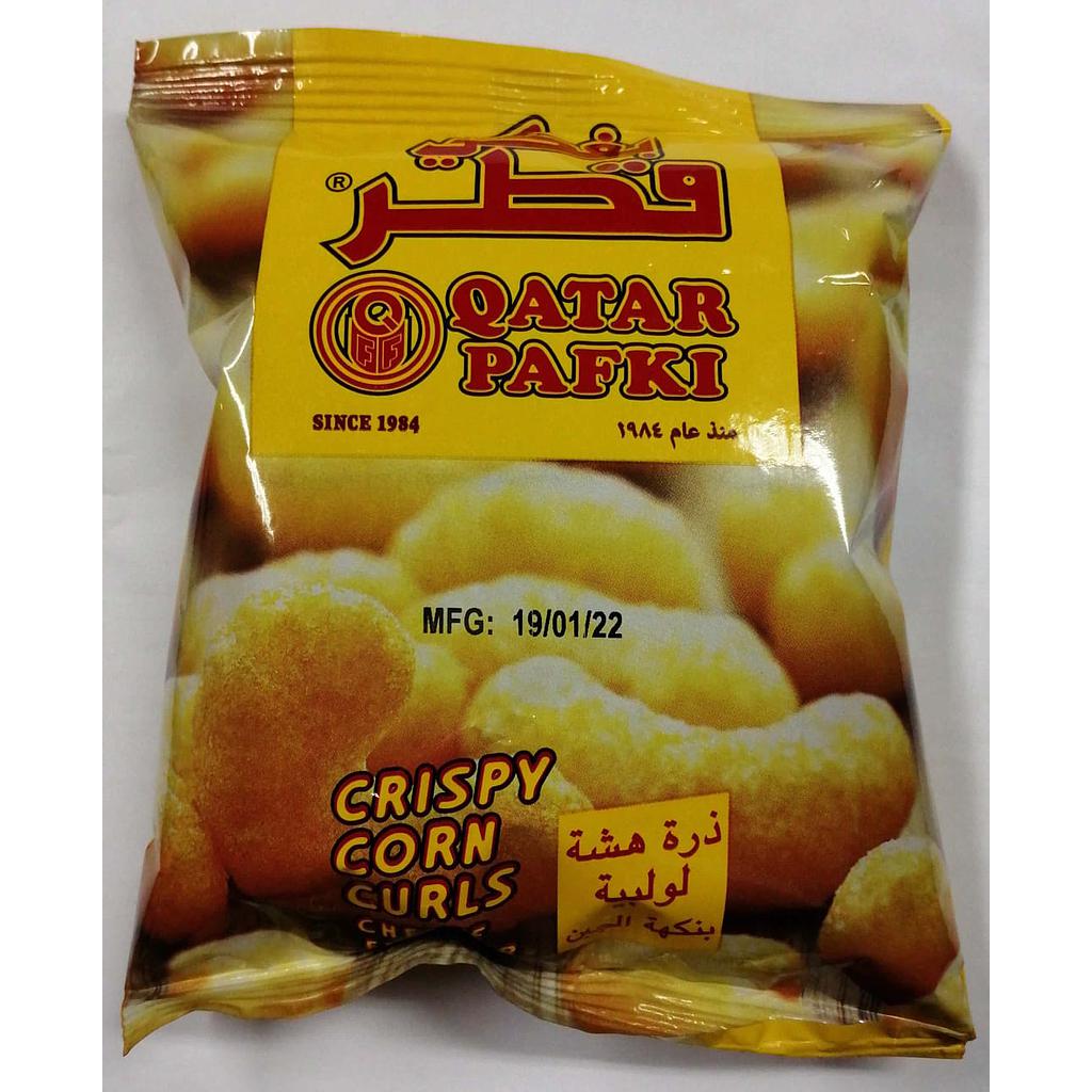Qatar Pafki Crispy Corn Cheese Curls 15gm