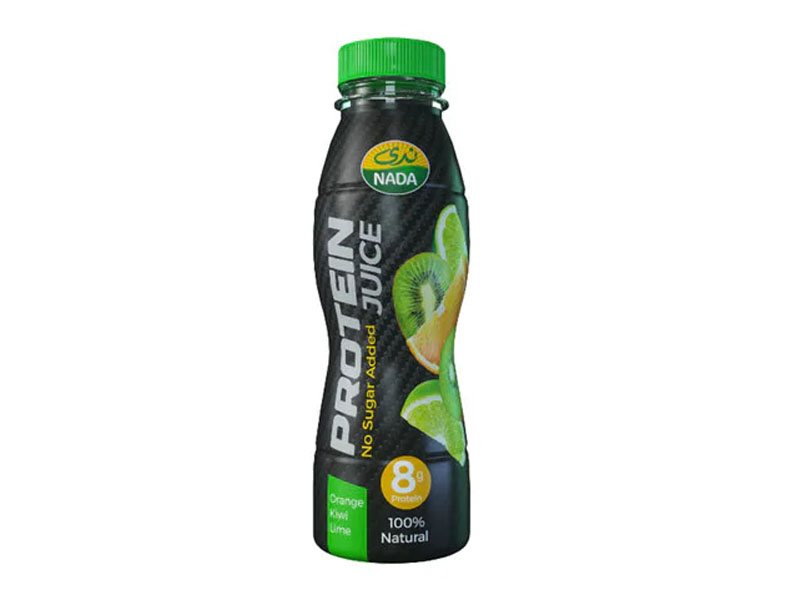 Nada Protein Juice Orange Kiwi Lime No Added Sugar Drink 320ml
