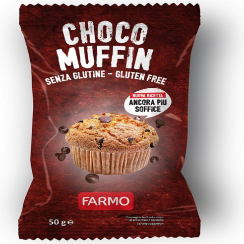 Farmo Choco Chip Muffin Gluten Free 50gm 