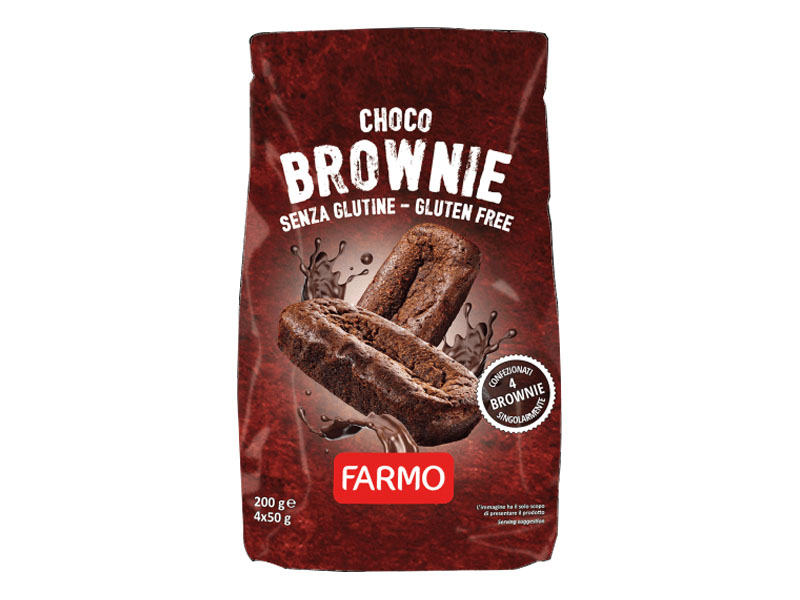Farmo Choco Brownie Gluten Free Bag 200g