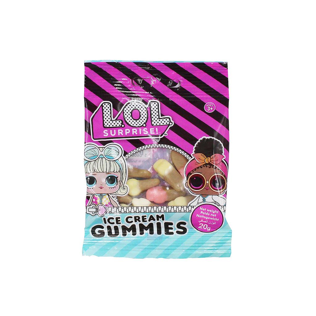 LOL Surprise Ice Cream Gummies 20g
