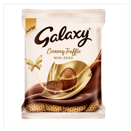 Galaxy Creamy Truffle Mini Eggs 74g