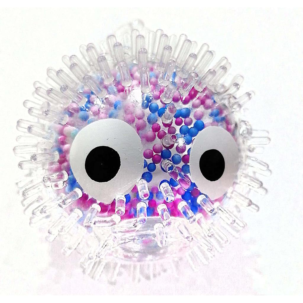 Squeez Ball Nocks With Flashing Light Toy 1x