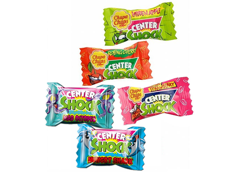 Center Shock Gum Mix Flavors (40pcs) x 4g