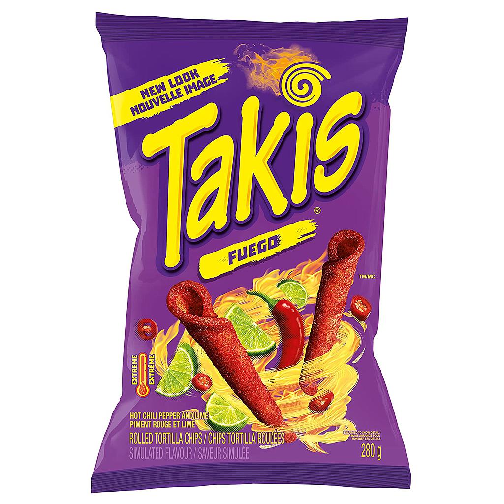 Barcel Takis Fuego Chili&amp;limon Chips 280g