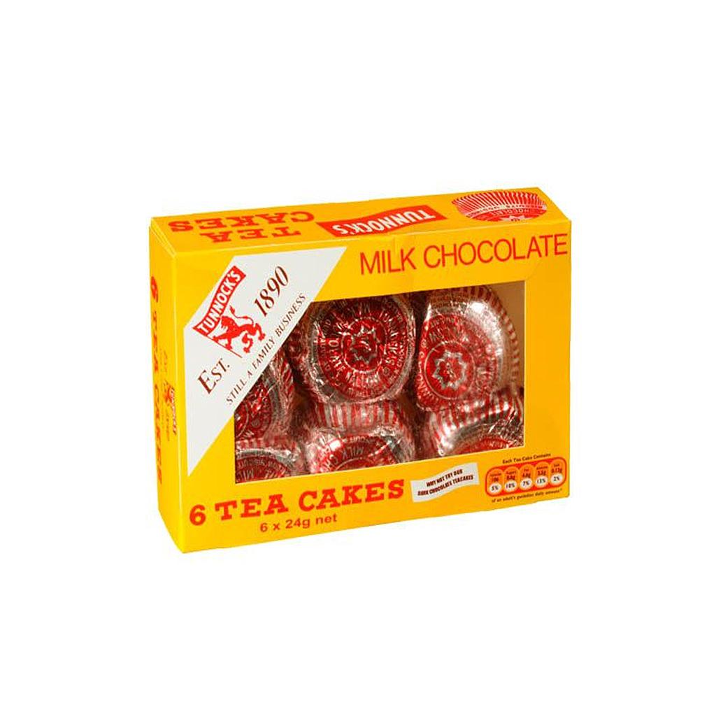 Tunnock's Milk Chocolate Tea Cakes 6x24g