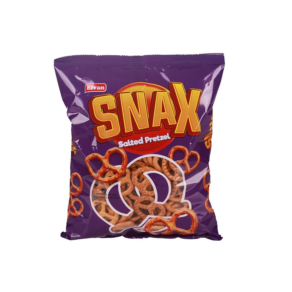 Elvan Snax Salted Pretzel 200g