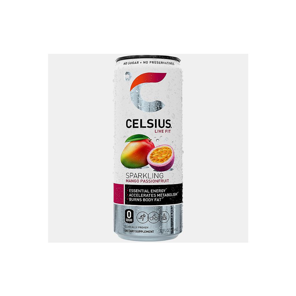 Celsius Sparkling Mango Passionfruit Energy Drink 355 ml