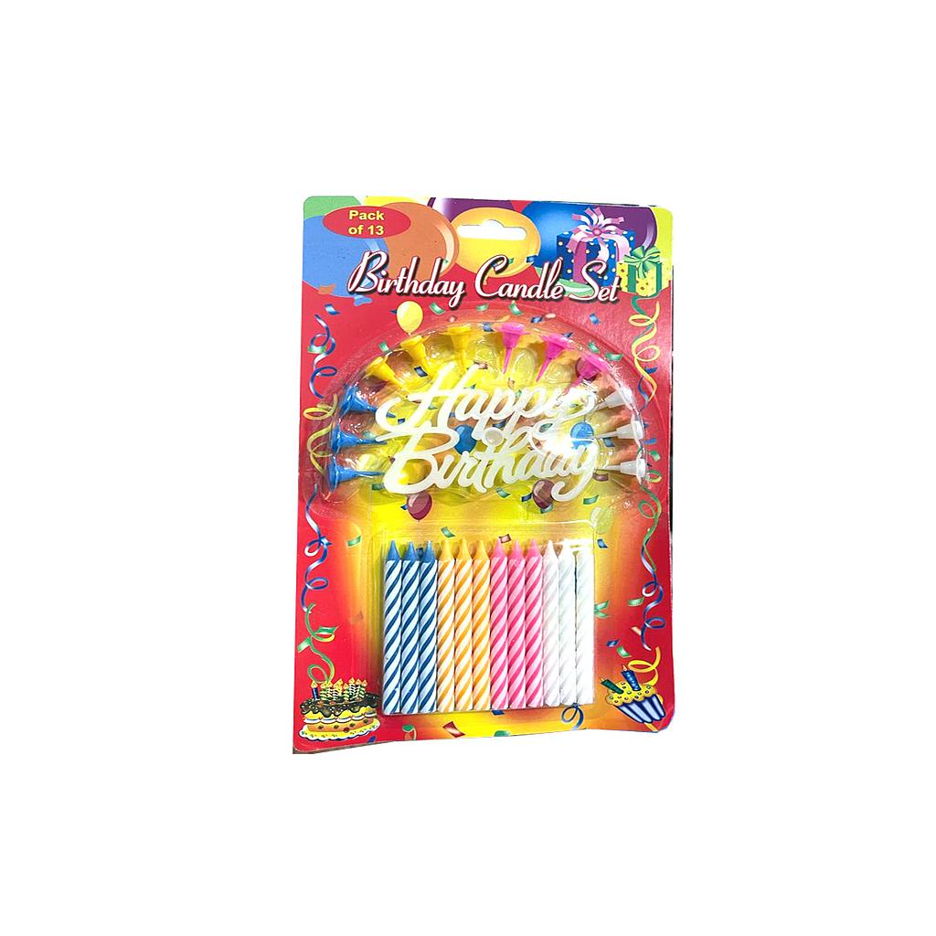 Small Birthday Candle Set Toy