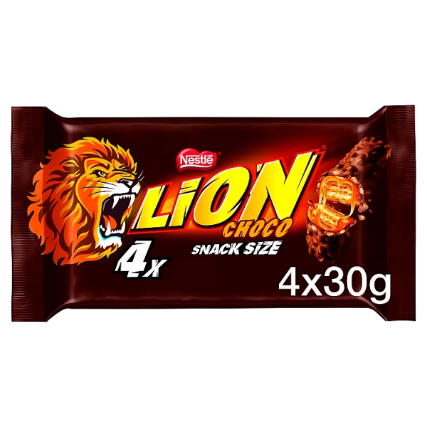 Lion Snack Size Chocolate 4x30g