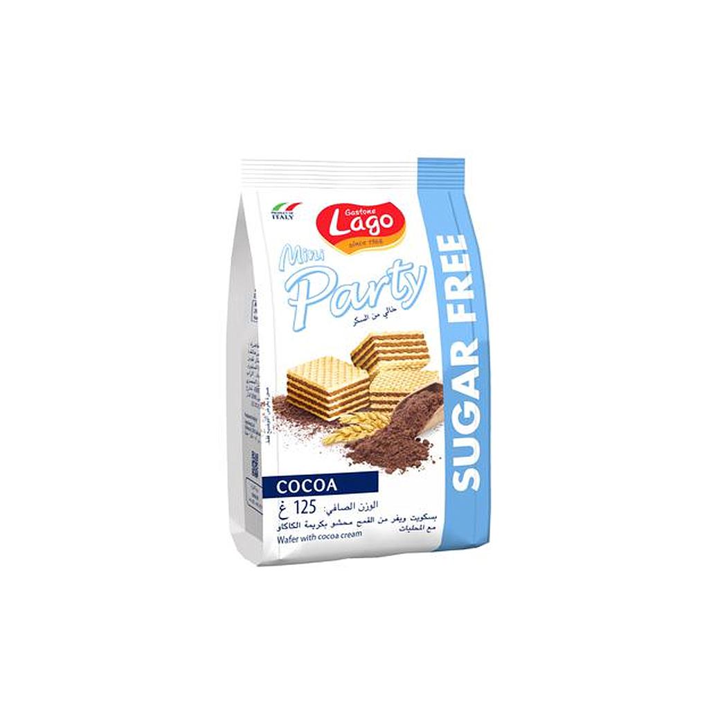 Lago Mini Party Wafers With cacao Cream Sugar Free125g