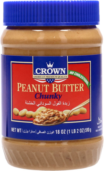 Crown Peanut Butter Crunchy Spreads 510g