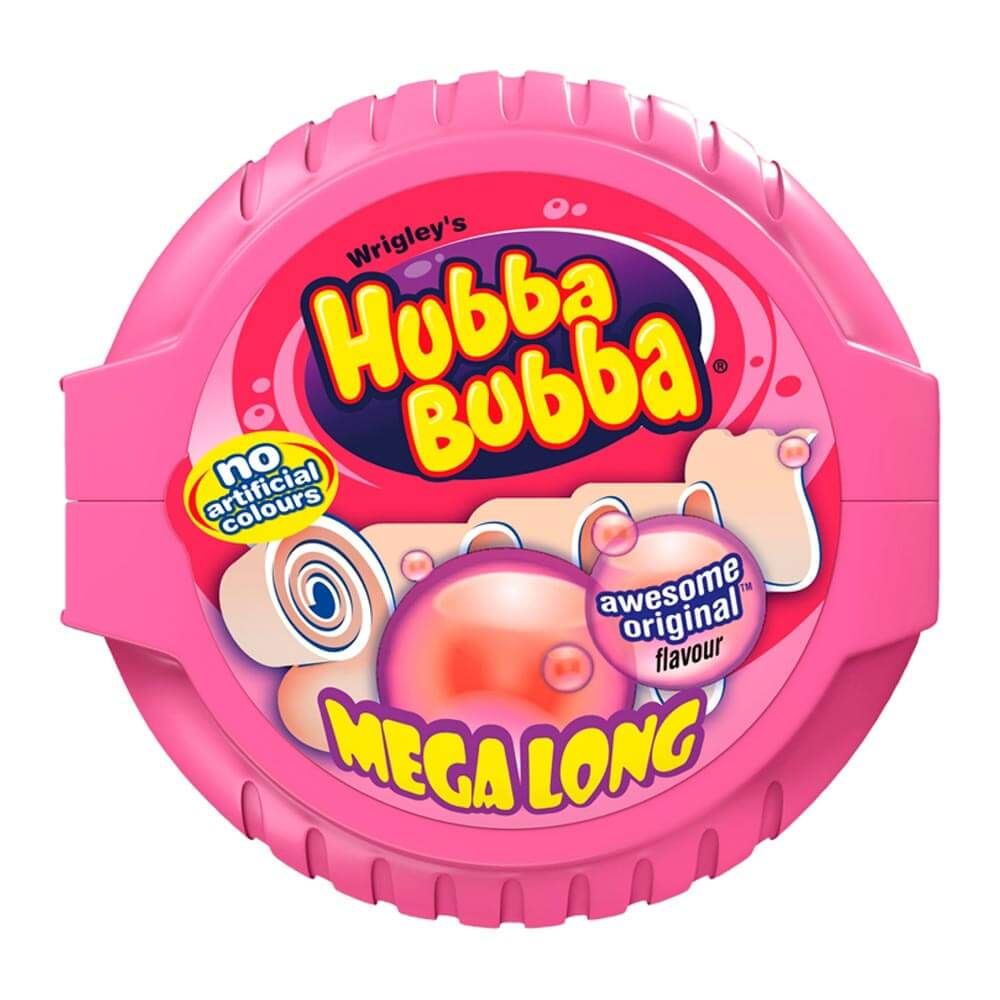 Hubba Bubba Fancy Fruit Bubblegum Mega Long 56g