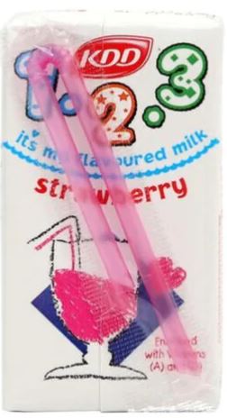 KDD Strawberry Milk 125ml