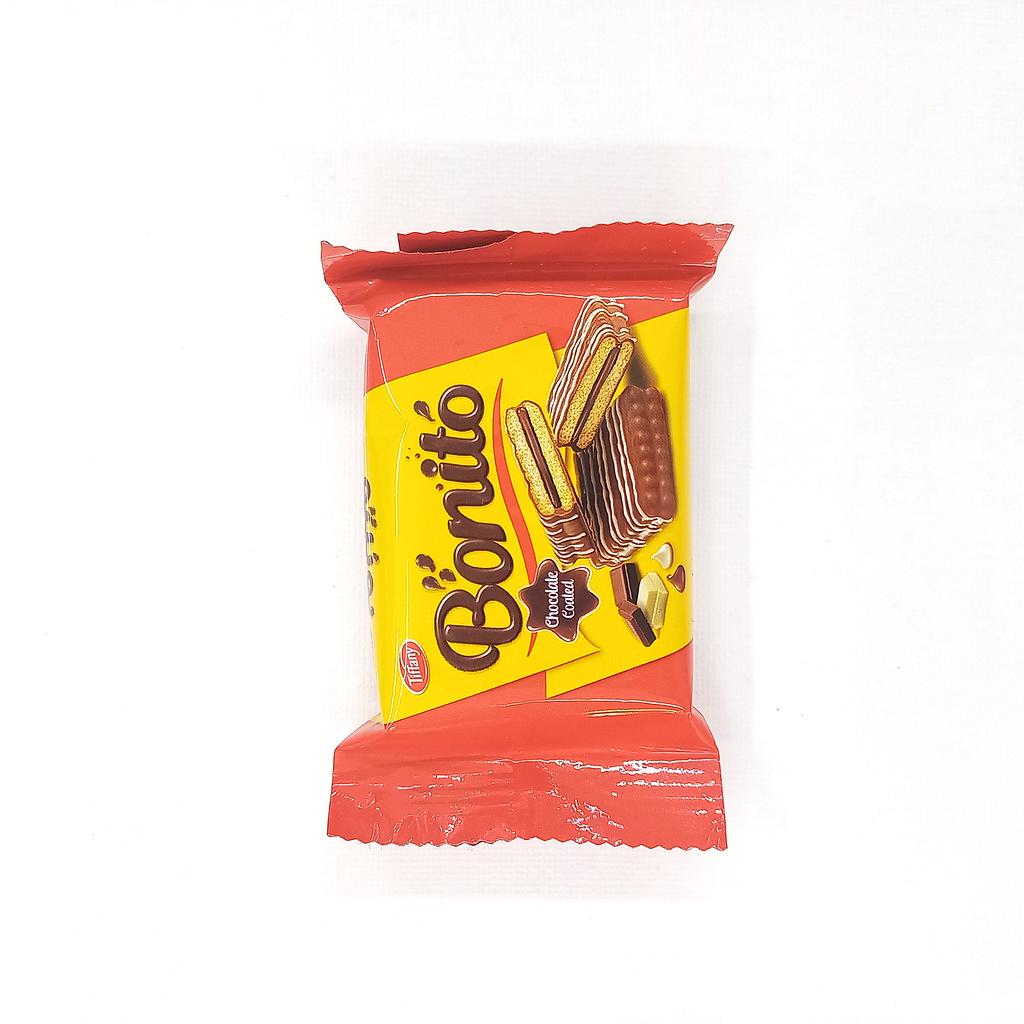 Tiffany Bonito Chocolate coated cream biscuits 18g