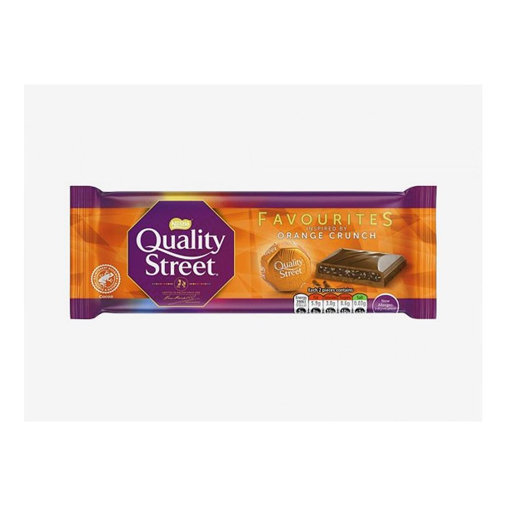 Quality Street Orange Crunch Chocolate Bar 84g