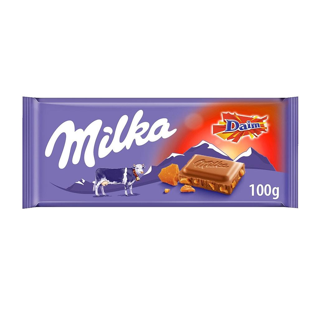 Milka Daim Chocolate 100g