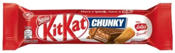 Nestle Kitkat Lotus Chunky Biscoff 42g