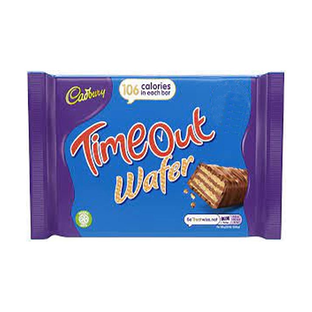 Cadbury Timeout Wafer Chocolate 6x20.2gm 1RRP