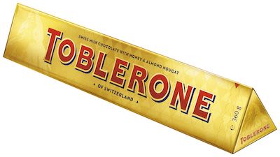 Toblerone Golden Bar Chocolate 360g