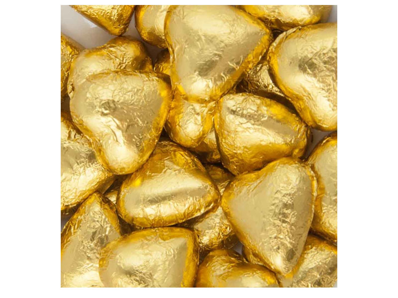 Sorini Gold Hearts Chocolate 100g