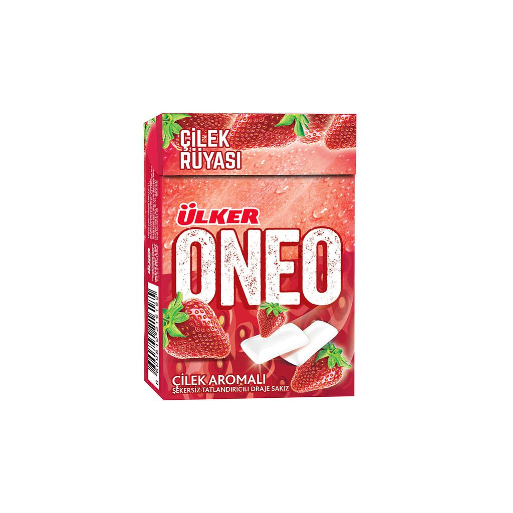 Ulker Oneo Chewing Gum Strawberry 27g