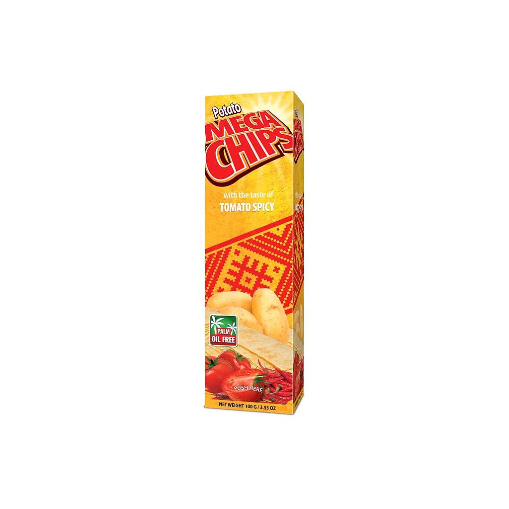 Mega Potato Chips Tomato Spicy 50g