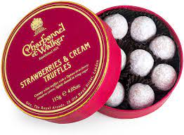Charbonnel Et Walker Strawberry &amp; Cream Truffles 115g