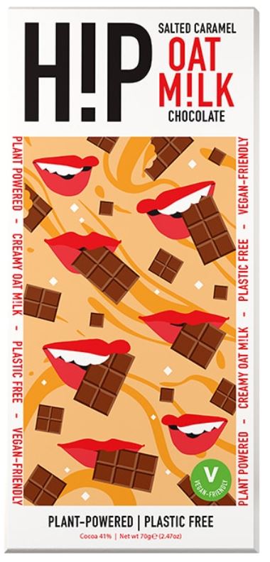 Hip Salted Caramel Oat Milk Chocolate 70g