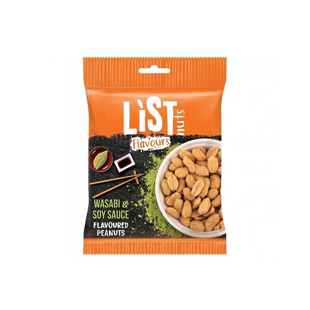 List Peanuts Wasabi &amp; Soy Sauce 150g