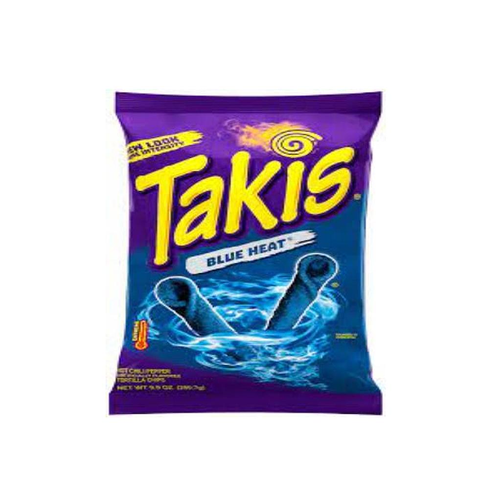 Takis Blue Heat Hot Chilli Pepper Chips 113.4g