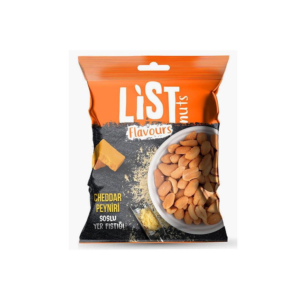 List Peanut Cheddar &amp; English Blue Cheese Flavoured - 150g 