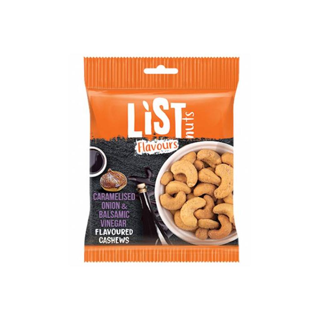 List Cashew Caramelised Onion &amp; Balsamic Vinegar Flavoured  120g 