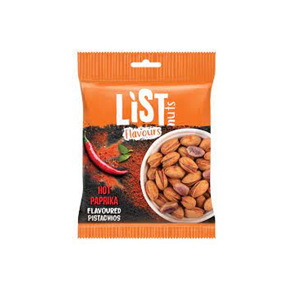 List Pistachio Hot Paprika Flavoured  100g 