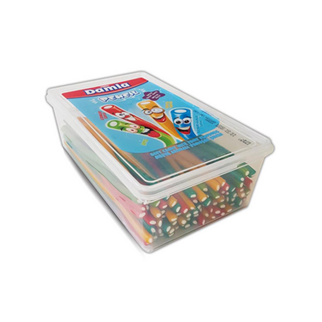 Tayas Damla Sour Pencil Fruit Flavored Jelly 1000g