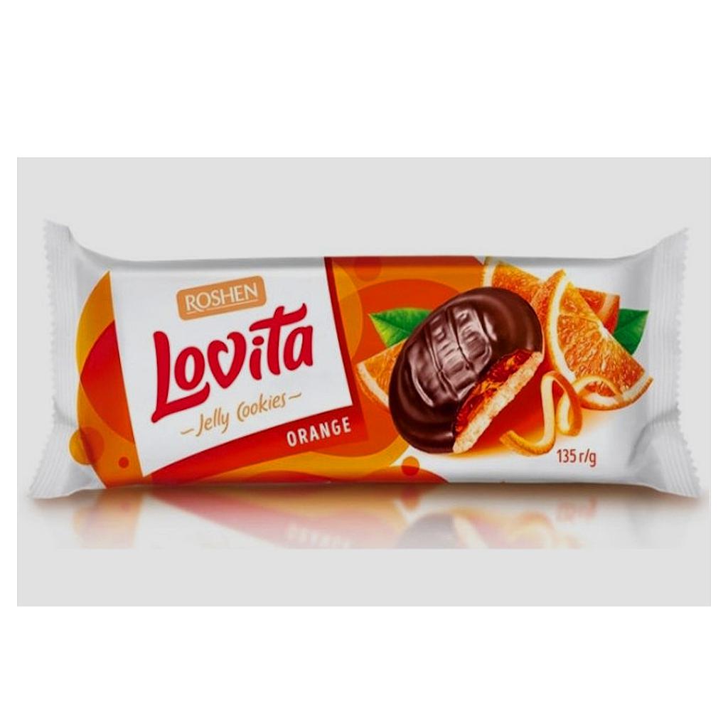 Roshen Lovita Jelly Cookies Orange 135g
