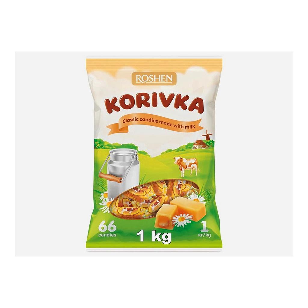 Roshen Korivka Classic Candies Milk 1000g